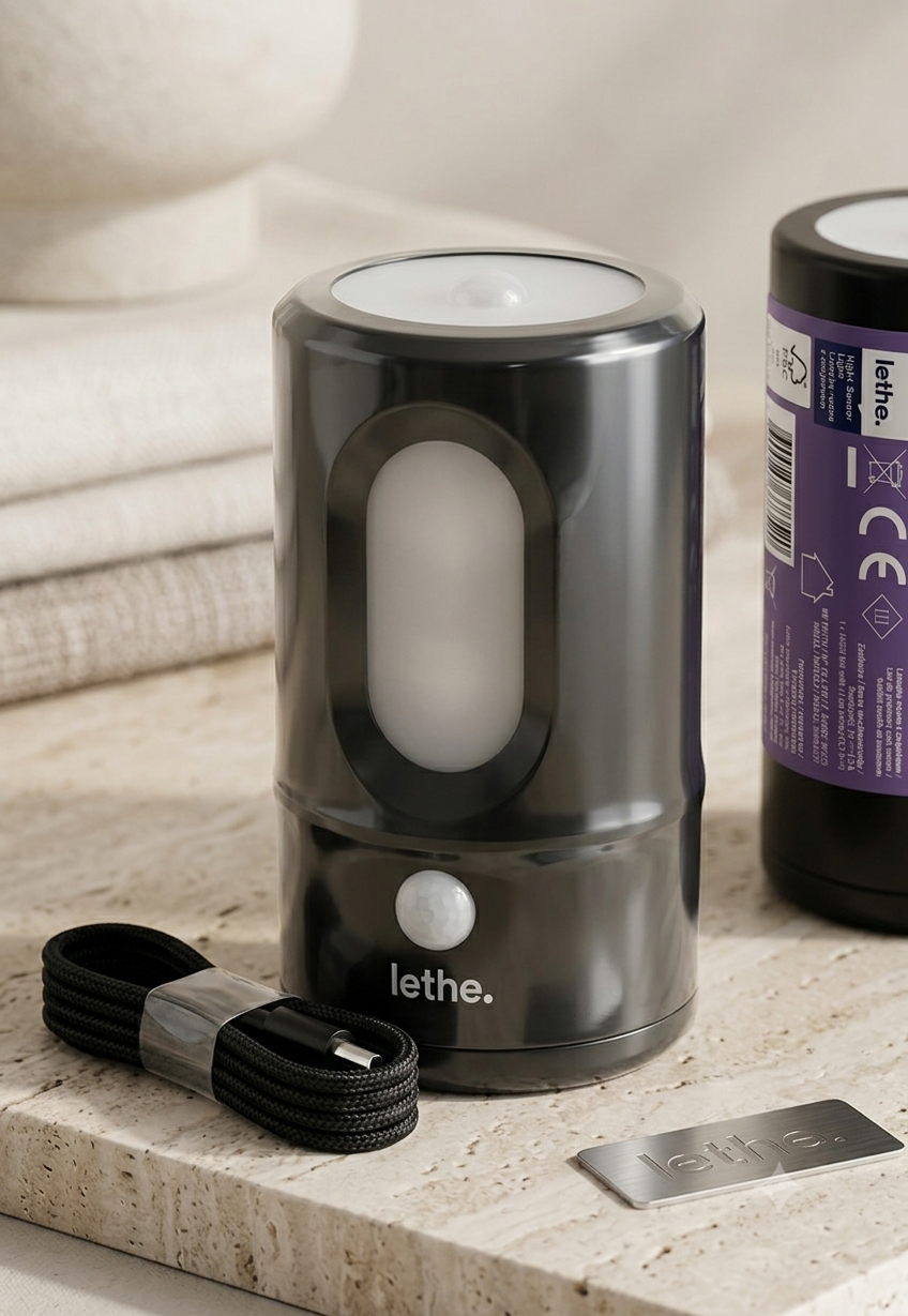 Luce LED Portatile Lethe con Sensore di Movimento - Ricaricabile