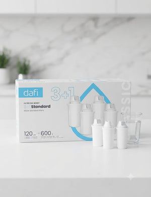 Dafi Classic Standard – Set Filtri Acqua 3+1 (Kit Risparmio 4 Mesi)