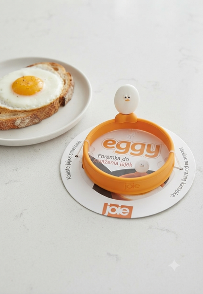Stampo in Silicone per Uova al Tegamino – Crea Colazioni Divertenti e Perfette Joie Eggy