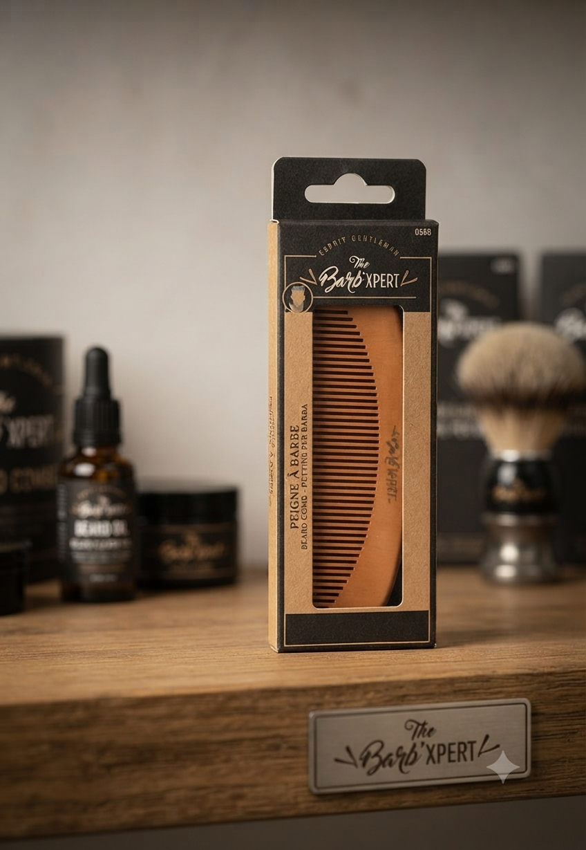 Pettine per Barba Professionale - The Barb'Xpert - Esprit Gentleman