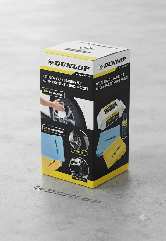 Set Completo Pulizia Esterni Auto: Salviette, Panni in Microfibra