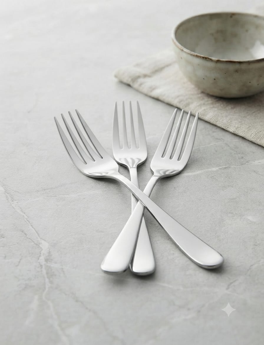 Set 3 Forchette Eleganti MG Home by Magda Gessler – Acciaio Inox di Alta Qualità